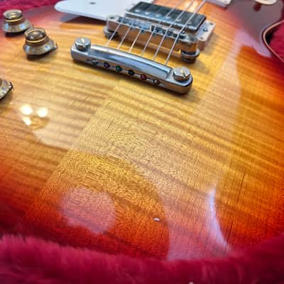 Lefty Gibson Les Paul Standard '50s Left-Handed 2021 Heritage Cherry Sunburst image 8