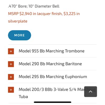 Kanstul Custom Class Model 285 Marching B♭ French Horn - Silver Plated image 5