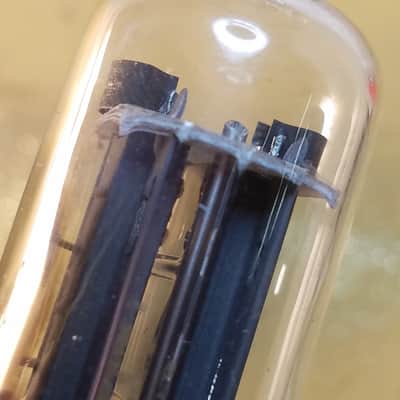 RCA 6CG7 tNOS AT1000 TESTED Balanced! PI Vacuum Tube T3 cleartop rare dual triode 1961-1964 image 5