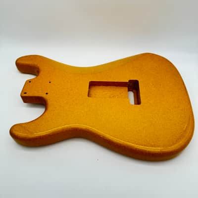 HooDoo Stratocaster Body Alder Sparkle Gold hsb6402 image 6