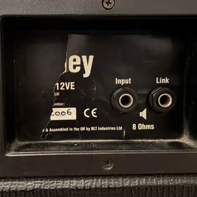 Laney GS112VE 1x12 Guitar Extension Cabinet - 80W 8-Ohm image 3