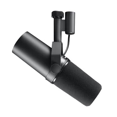 Shure SM7B Cardioid Dynamic Microphone 2001 - Present - Black
