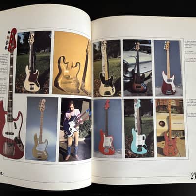 Fender Bass Guitar Book Fender Book 1990 - Klaus Blasquiz image 4