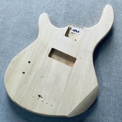 Lefty Basswood Unfinished 4 String Bass Body image 5