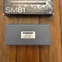 Shure SM81 Small Diaphragm Cardioid Condenser Microphone 1984 - Present - Silver