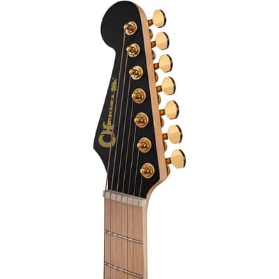 Charvel Angel Vivaldi Signature DK24-7 NOVA Electric Guitar Regular Satin Black image 7