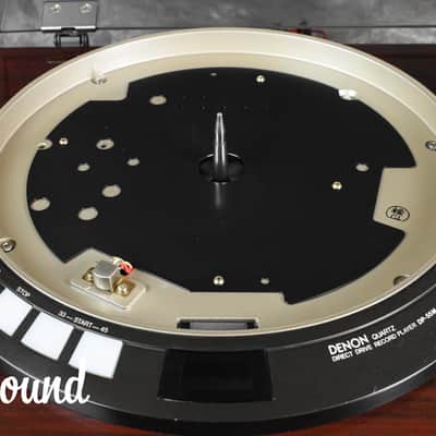 Denon DP-55M Quartz direct drive record player in Very Good condition image 2