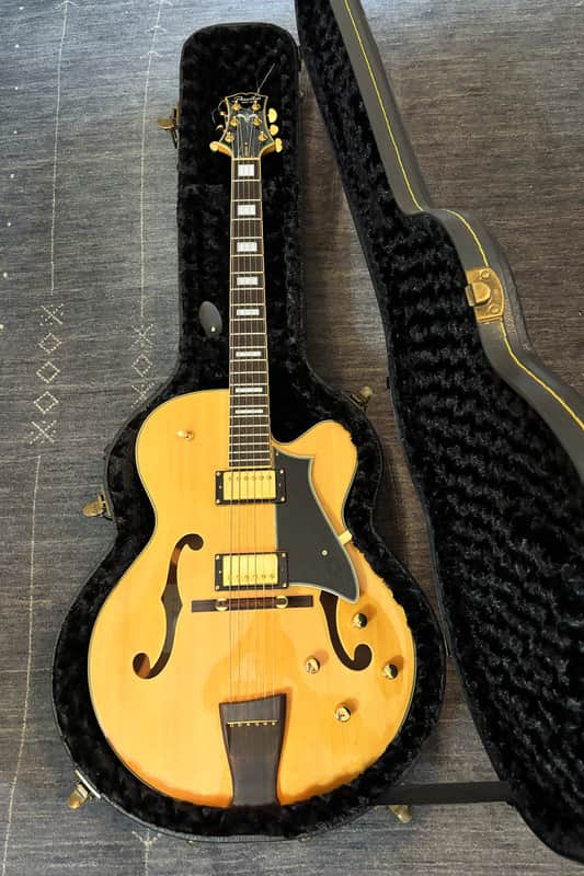 VV: IMMACULATE Peerless Journeyman Jazz archtop guitar, true hollow, OHSC, ALL SOLID--best of its kind under $3500, STEAL image 1