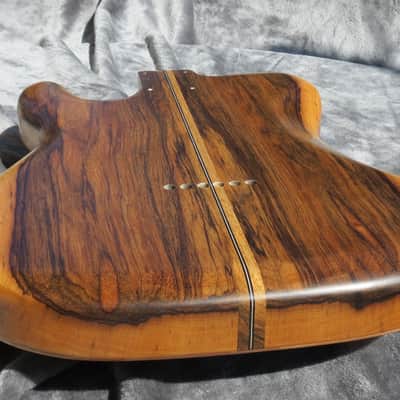 Babik Custom Telecaster Style body, Black Limba, handmade, Art Top image 8