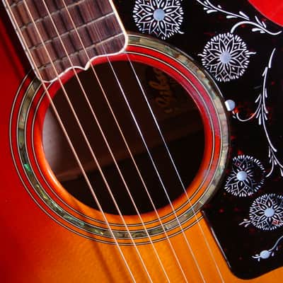 Gibson J 200 Custom 1994 - Cherry Sunburst image 4