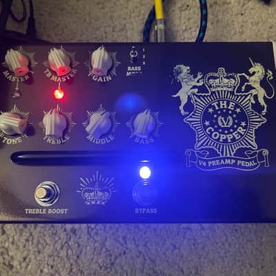 Victory Amps V4 The Copper Valve Overdrive/Preamp 2021 - Black image 1