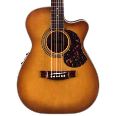 Used Maton EBG808C Nashville Acoustic-Electric - Vintage Amber Burst