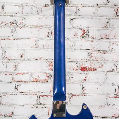 De-Armond - 2000 S-65 Electric Guitar - Blue - x2548 - USED image 2