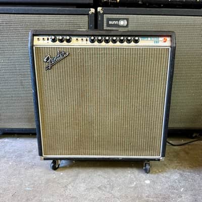 Fender Super Reverb Amp 1969 - Drip edge original vintage USA blackface circuit tube amplifier 1960’s image 1
