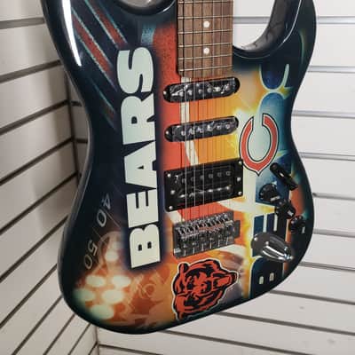 Woodrow FS NFL Northender Electric Guitar Chicago Bears 2000s - Chicago Bears image 4