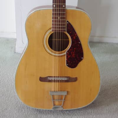 Fender 12 String F1070 / Harmony H1270 1969 Natural image 3