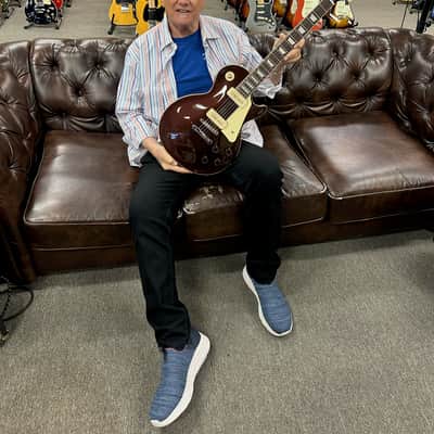 Signed/Autographed Epiphone Joe Bonamassa Signature '55 Les Paul Standard 2024 - Copper Iridescent image 4