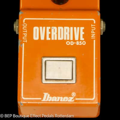 Ibanez OD-850 Overdrive 1981 Japan s/n 141750 with "R" Logo image 4
