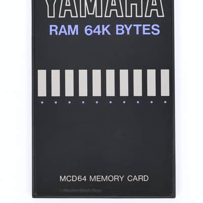 Yamaha MCD64 RAM Card SY 77 SY35 SY55 SY77 SY85 SY99 TG33 TG55 TG77 / NEUwertig + OVP✅