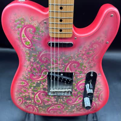 2002 -2004 Fender Pink Paisley Telecaster CIJ Crafted in Japan image 4