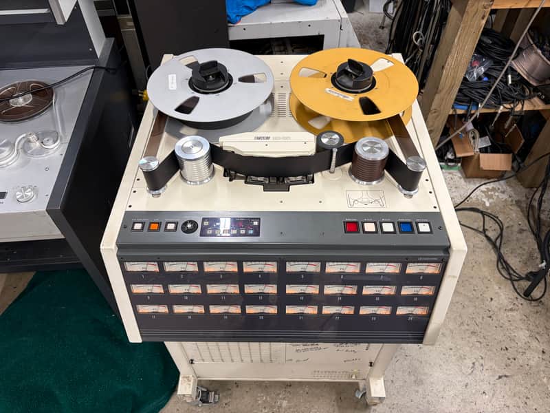 Otari MX-80 2" 24 track reel to reel tape deck w/spare head block. SERVICED! image 1