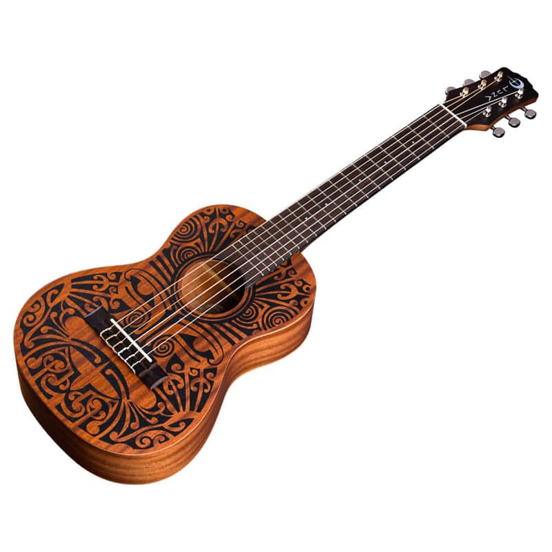 Luna UKETRIBAL6 Tribal 6-String Mahogany Ukulele image 2