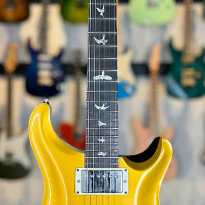 PRS DGT 2021 - Gold Top with Birds - Satin Neck image 4
