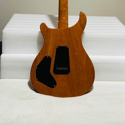 PRS DGT Wood Library One Piece 10-Top - Brazilian Rosewood Fretboard Yellow Tiger beauty image 6