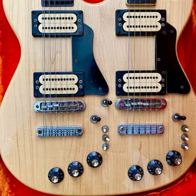 RARE Carvin DT650 Dbl Neck -  6 Str/12 Str - Beautiful White Maple _ GRAB IT! image 3
