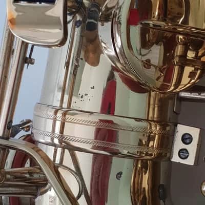 Saxophone Bb Tenor Gold Finish Intermusic Sax with Hard Case - Full Outfit -6 image 10