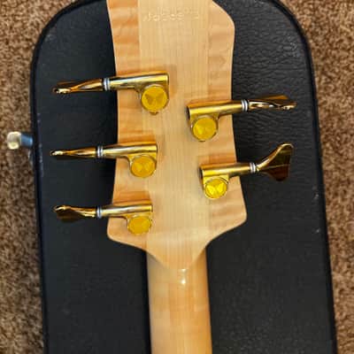 Fodera Monarch Deluxe 5 string bass guitar Yin Yang image 7