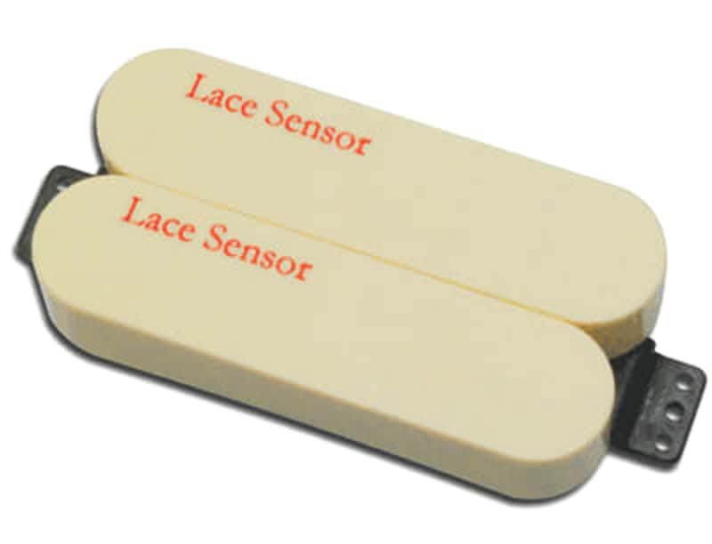 Lace Sensor Red/Red Dually Humbucker Pickup - Cream, 04503-03 image 1