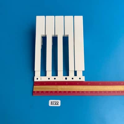 CASIO WK-1630 WK-3000 Keyboard Part: White Keys LEFT 5-Key Set [Low E] image 7
