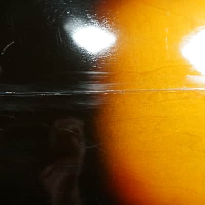 1960s Harmony Meteor H70 Sunburst Hollowbody Vintage Electric Guitar w/ Dearmond Gold Foils image 15