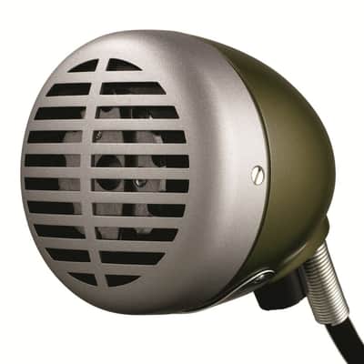 Shure Green Bullet 520DX Dynamic Harmonica Microphone image 3