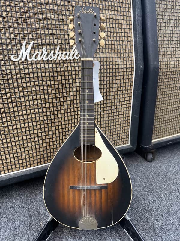 Stella Mandolin Needs Repair 60s With Vintage Case Harmony image 1