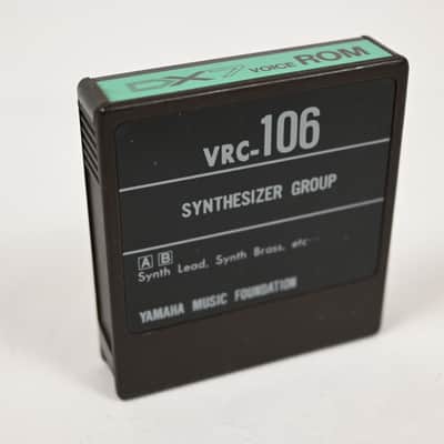 Yamaha DX7 Data ROM Cartridge VRC-106 *VERY RARE*