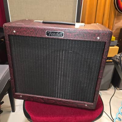 Fender Blues Jr IV Red Snakeskin Limited Edition Nice! image 1
