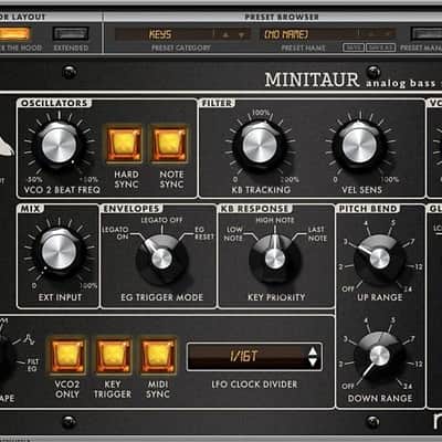 Moog Minitaur Editor/Librarian image 1