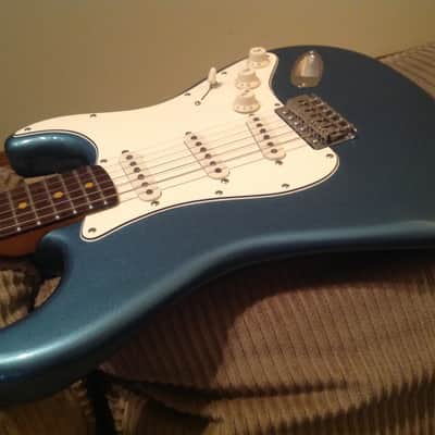 Rare Custom Clay Dot Squier Classic Vibe 60's Stratocaster image 1