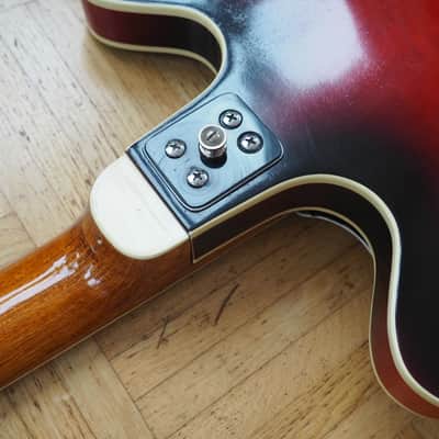 VIDEO! 1965 Framus 5/114-54 Fret Jet Thinline - pro setup/Player ready image 9