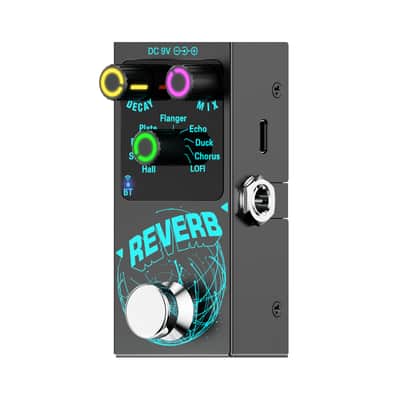 JAMJUM 9-Mode Digital Reverb Effect Pedal True Bypass, price include the import duty for US buyer image 5