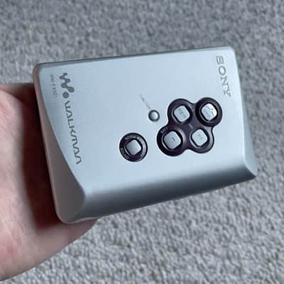 Sony WM-EX501 Walkman Cassette Player, Top Silver Looking ! Working ! image 2
