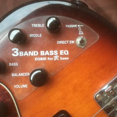 Ibanez T R 500 Expressionist Bass 1996    - Tobacco Burst image 6