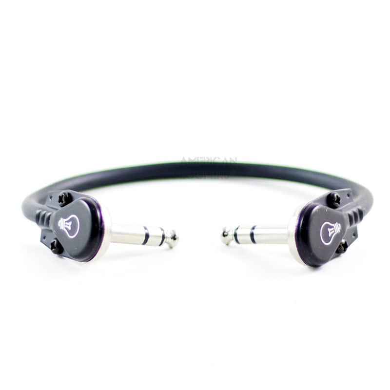 AMERICAN LOOPERS Tap Tempo Cable 8" for TC Flashback V2 Delay (Pancake Both Ends) image 1