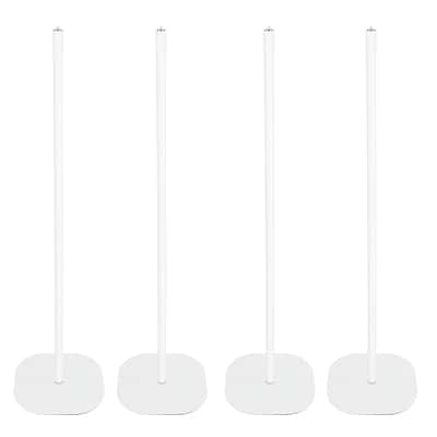 Rockville 4x ROCK SABER White Wireless DMX DJ Battery Tube Lights+Stands+Bag image 4