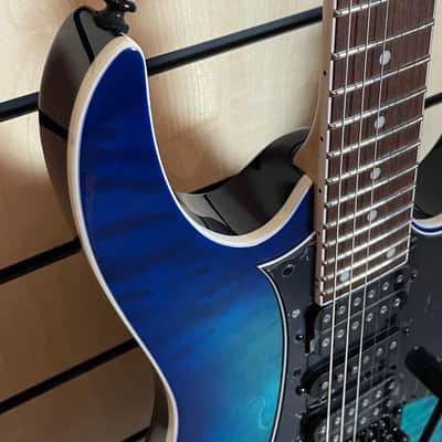 Ibanez RG450QMB-SPB Sapphire Blue Electric Guitar Made in Indonesia image 6