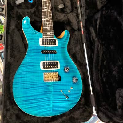 2025 PRS Modern Eagle V 10 Top Electric, Carrol Blue with Hardshell Case image 6