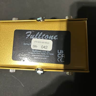 Fulltone OCD 2025-26 - Limited Gold image 3