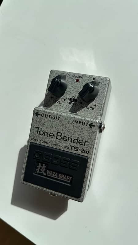 Boss TB-2W Tone Bender Waza Craft 2021 - Present - Silver image 1